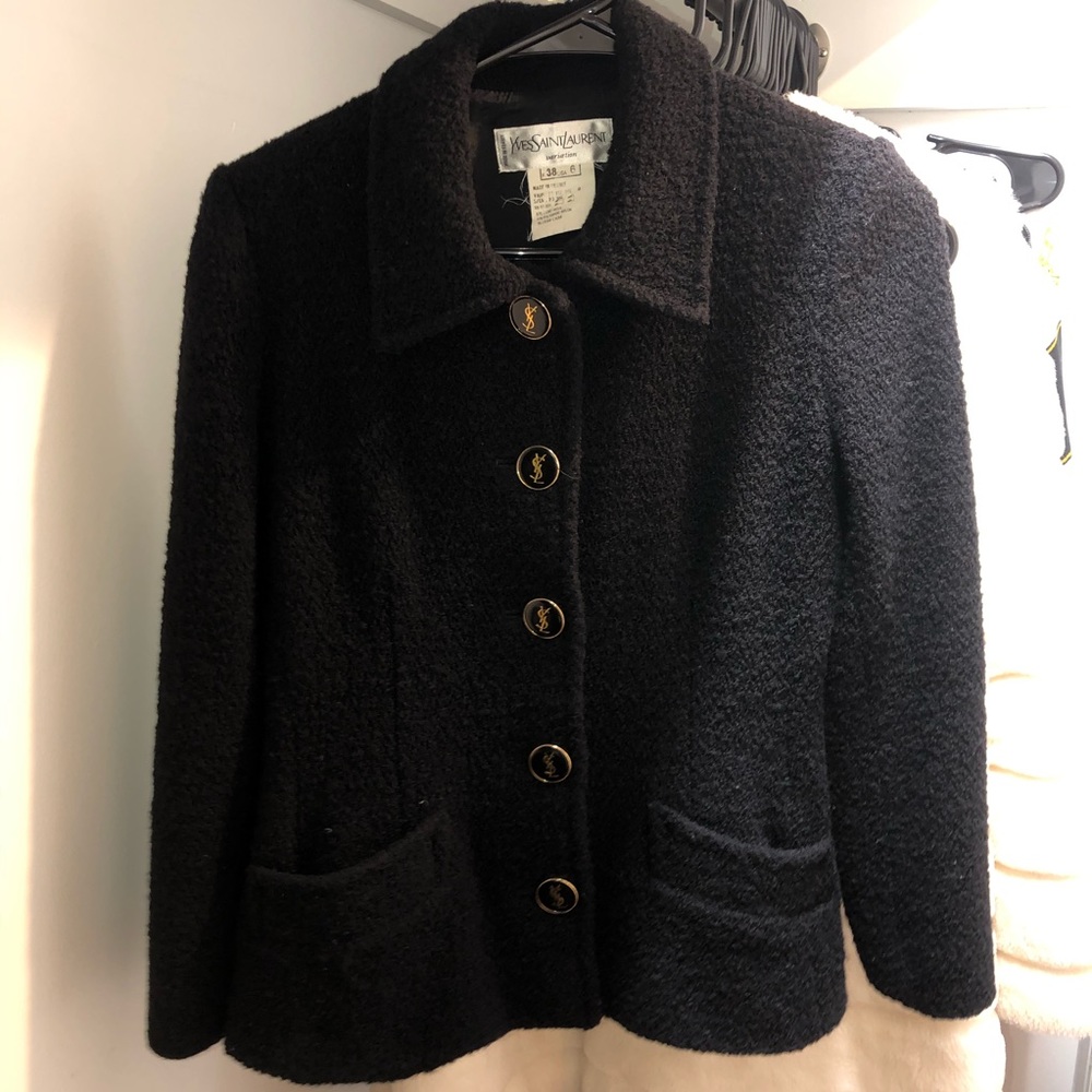 Yves Saint Laurent YSL vintage wool blazer